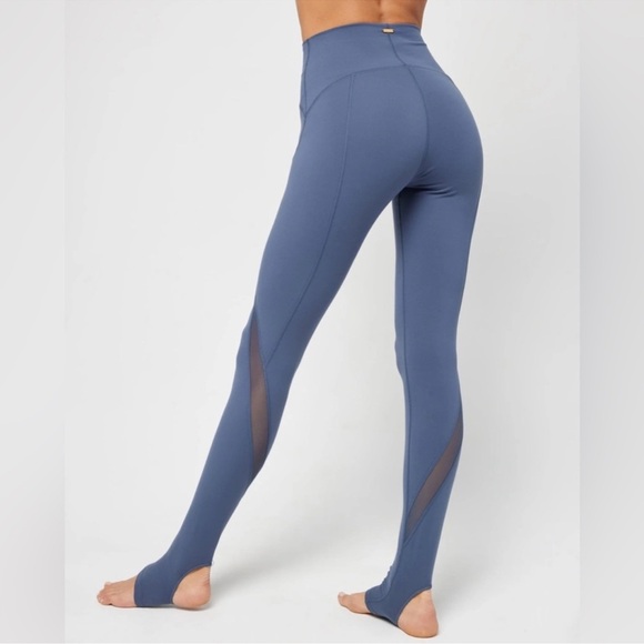 L*Space Exhale Legging in Blue / Slate | Sz Medium EUC Activewear Athletic - Picture 3 of 12